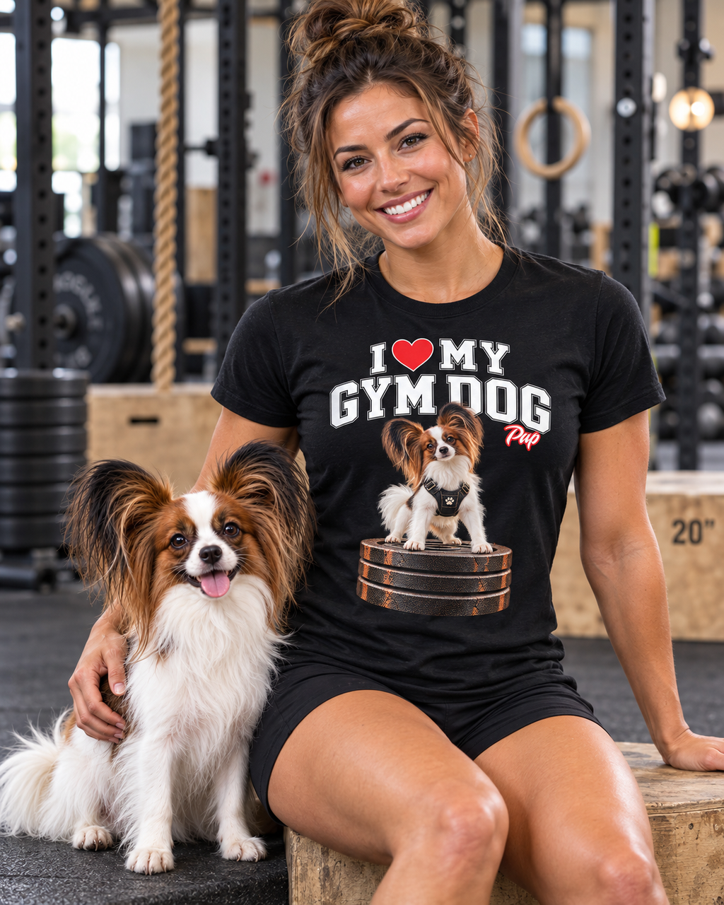 Gym Dog Pap Bella + Canvas 3001 unisex tee