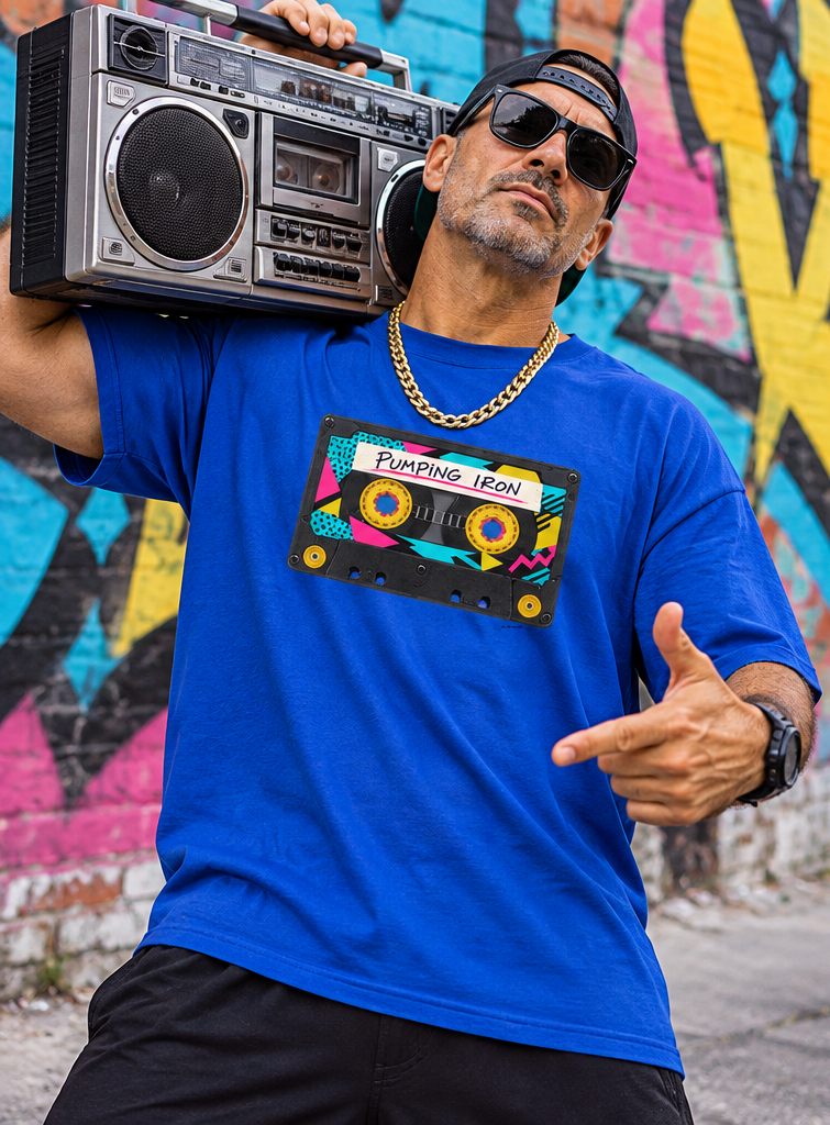 Pumping Iron Mixtape Tee