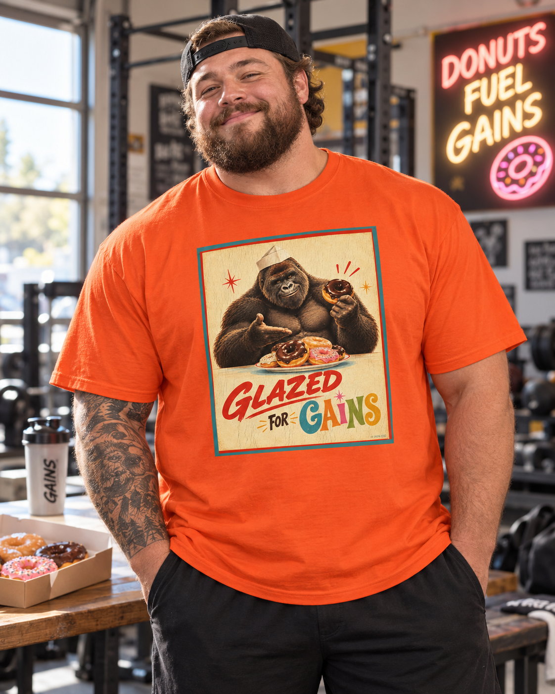 Glazed for Gains Tee