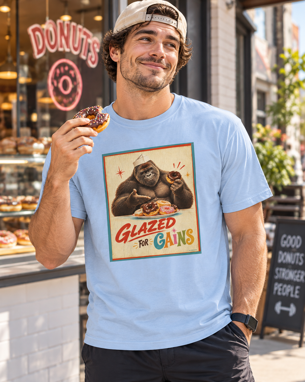 Glazed for Gains Tee