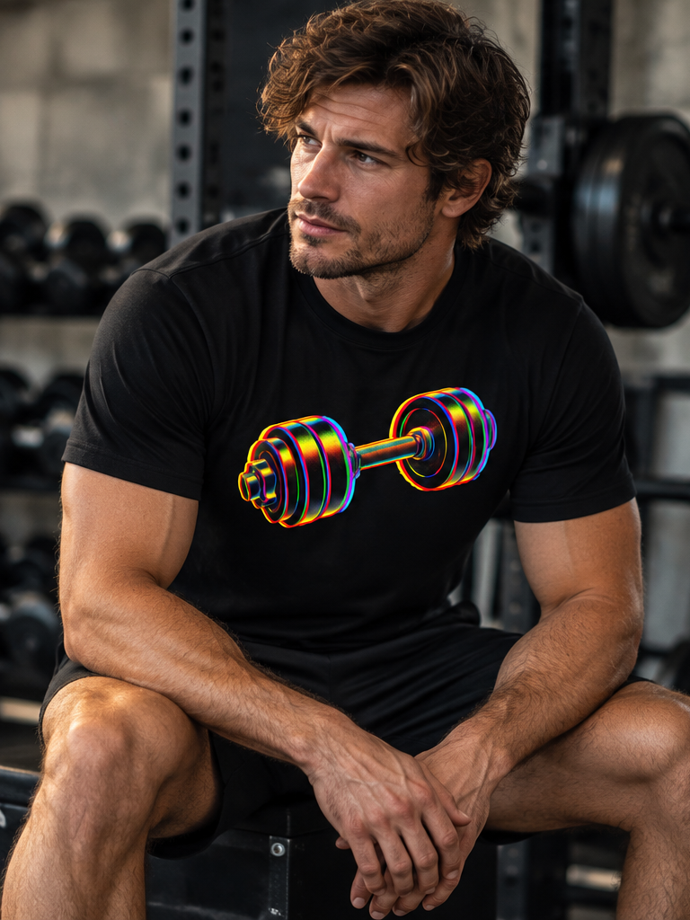 Prism Dumbbell Tee
